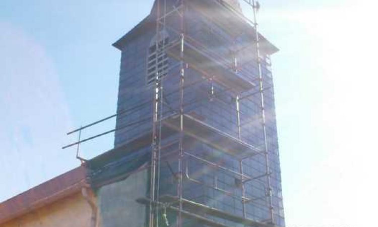 Rénovation de la toiture d'un clocher à Tarbes. Dugès Laurent